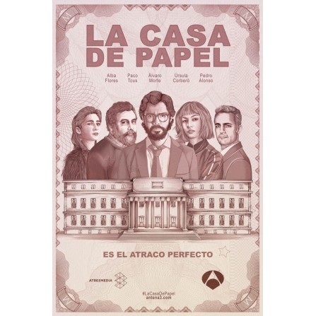 La casa de papel - Parte 1 y 2 - BD