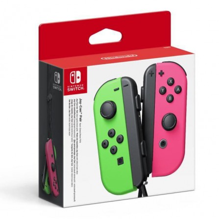 JoyCon (Izda/Derecha) Color Verde Neón/Rosa Neón - SWI