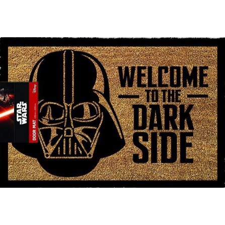 Felpudo Star Wars welcome to the dark side