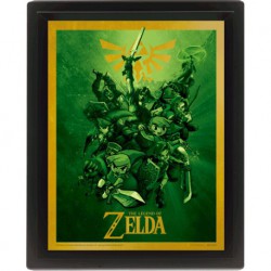 Cuadro 3D The Legend of Zelda