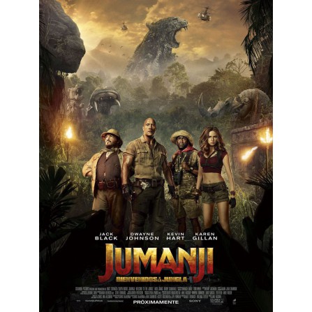 JUMANJI (1995) + JUMANJI:JUNGLA SONY - DVD