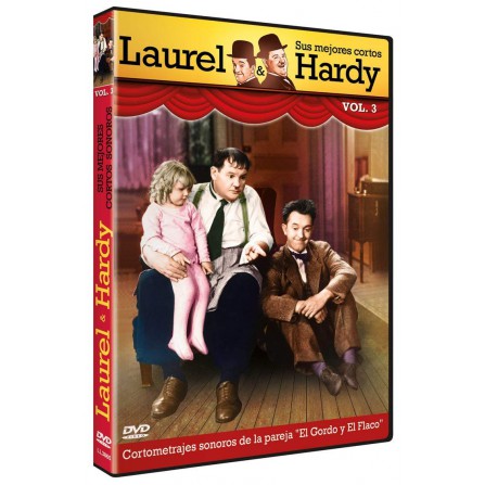 Laurel & Hardy -  Sus mejores Cortos Vol. 3 - DVD
