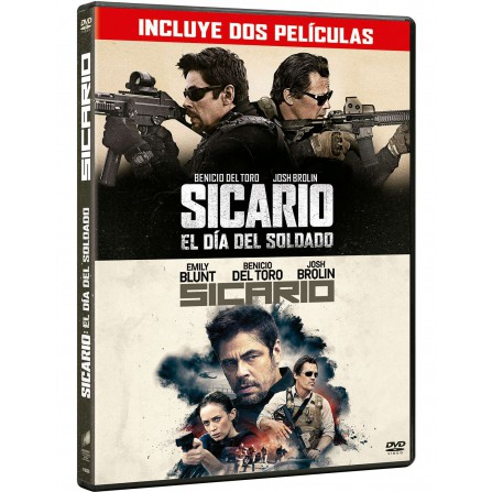 Pack: Sicario 1 + Sicario 2  - DVD