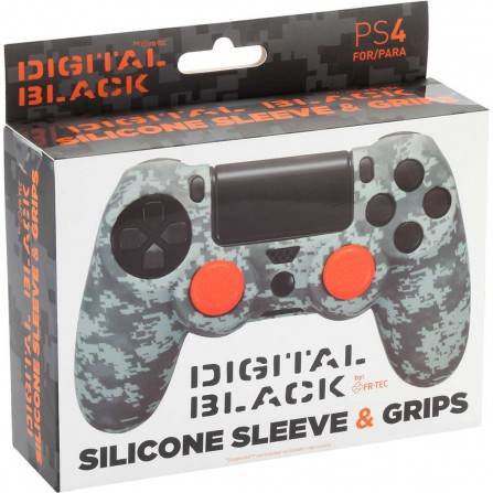 Silicona+grips camo digitalblack  - PS4