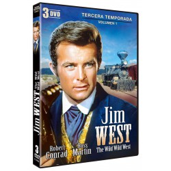Jim West - The Wild Wild West - 3ª Temporada Parte 1  - DVD
