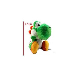 Peluche Yoshi Green 17cm