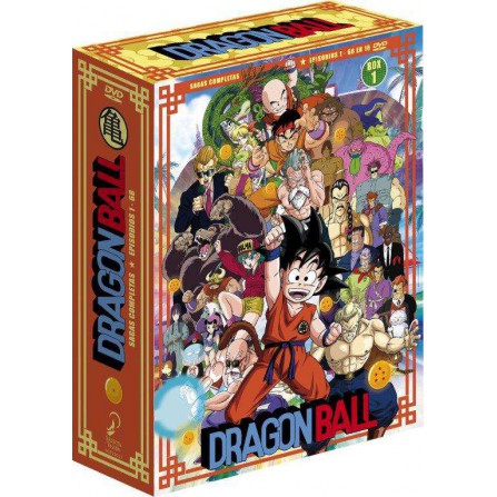 Dragon ball sagas completas box 1 ep. 1 a 68 en 16 - DVD