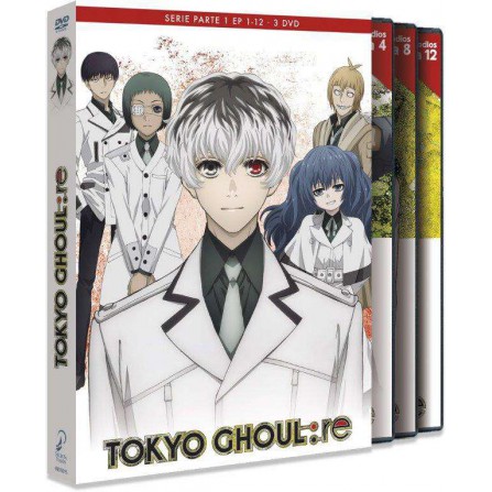 Tokyo Ghoul: re Episodios 1 a 12 (parte 1) - DVD