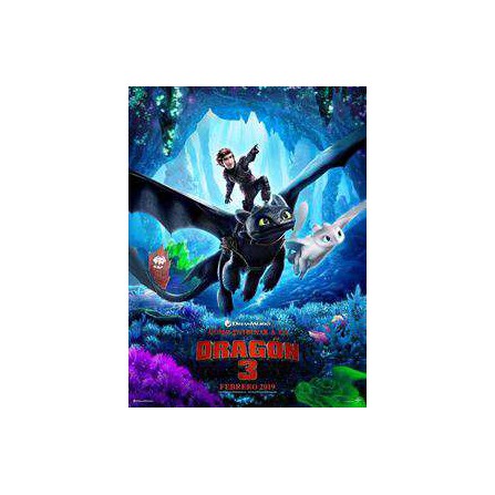Como entrenar a tú dragón 3  - DVD