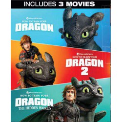 Como entrenar a dragón 1-3 - DVD