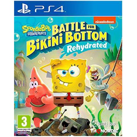 Spongebob Squarepants Battle for Bikini Bottom Rehydrated - PS4