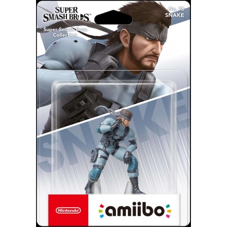 Amiibo Solid Snake (Colección Super Smash Bros) - Hybrid
