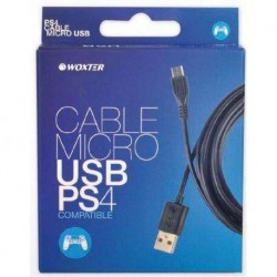 Cable carga dual ps4 woxter - PS4