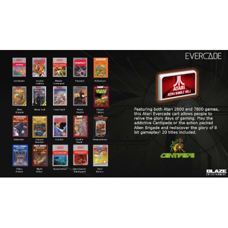 Cartucho Evercade Atari Cartridge 1 - RET