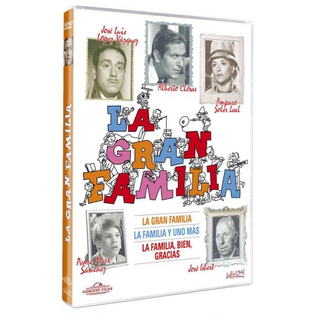 La gran familia (1, 2 y 3) - DVD