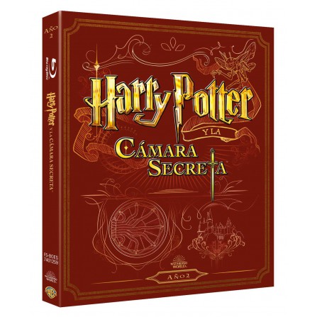 Harry potter y la cÁmara secreta. ed. 2019 blu-ray - BD