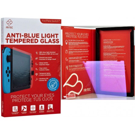 Cristal Templado con filtro de Luz Azul FR-Tec - SWI