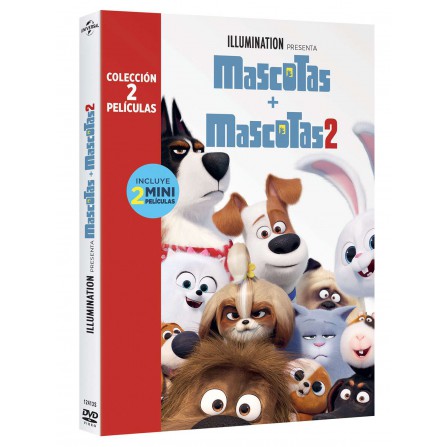 Pack Mascotas 1+2 (dvd) - DVD