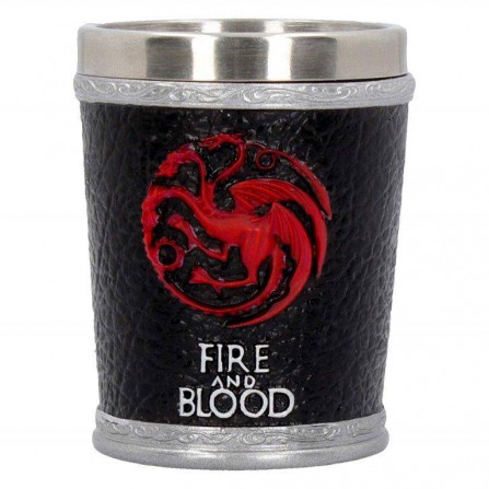 Vaso Chupito Fire & Blood Targaryen - Juego de Tronos