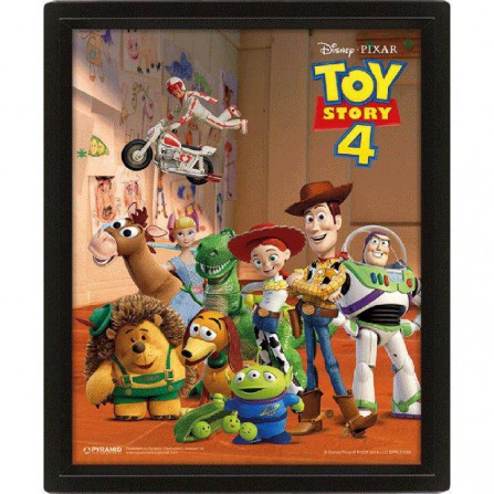 Cuadro 3D Toy Story 4