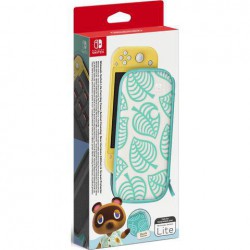 Funda + Protector LCD Nintendo Switch Lite Edicion Animal Crossing New Horizons - SWI