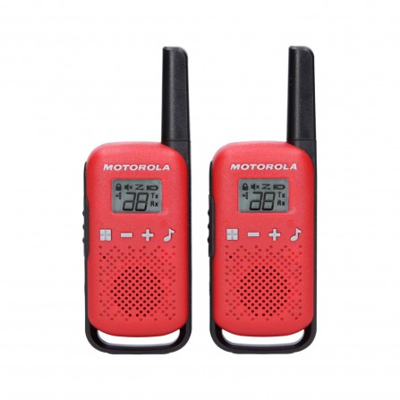 Walkie pack de 2 Uds Motorola Talkabout T42 Rojo