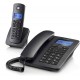 Teléfono Motorola C4201 Combo Teléfono Fijo + Teléfono Inalámbrico