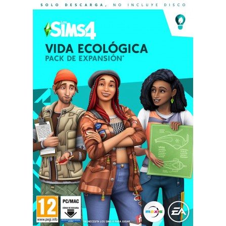 Los Sims 4 Vida Ecológica (Code-in-a-box) - PC
