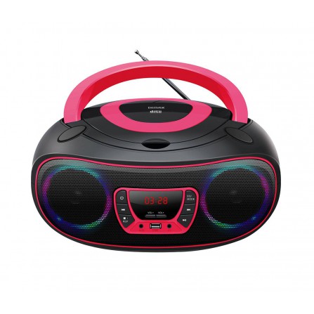 Reproductor CD con BT Denver TLC-212 Rosa