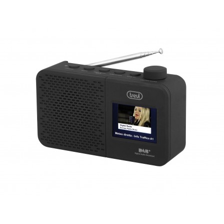 Radio Portátil DAB 795 R 2,4" Negro