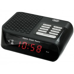 Radio Portátil RC 827 D Alarm Clock Negro