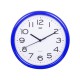 Reloj de Pared OM 3301 24cm Azul