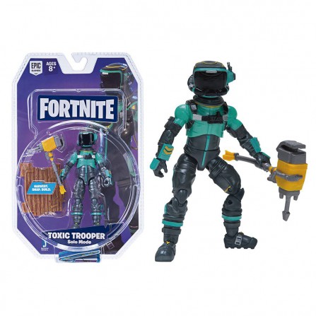 Figura Fortnite 10 cm Toxic Trooper Solo Mode