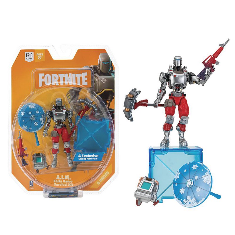 A.I.M. Fortnite Early Game Survival Kit Figure Pack 