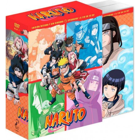 Naruto Box 1. Episodios 1 a 110 - DVD