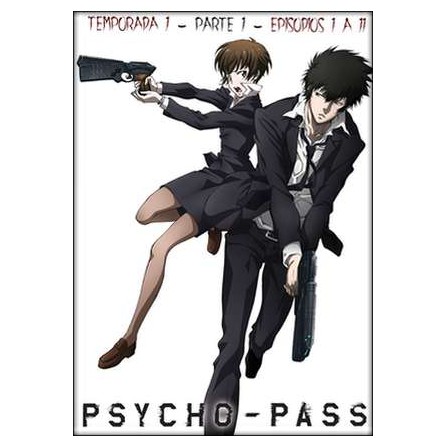 Psycho-Pass Temporada 1 Parte 1 - DVD
