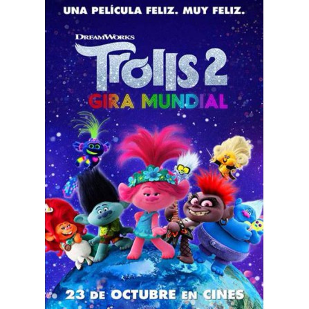 Trolls 2: gira mundial - DVD