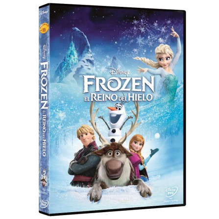 FROZEN EL REINO DEL HIELO DISNEY - DVD