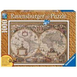 Mapamundo antiguo puzzle 1000 pz