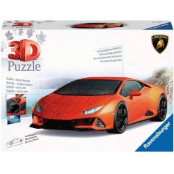 Lamborghini huracán evo puzzle 3d