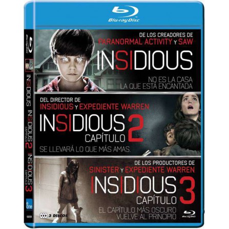 Pack Insidious 1+2+3 - BD