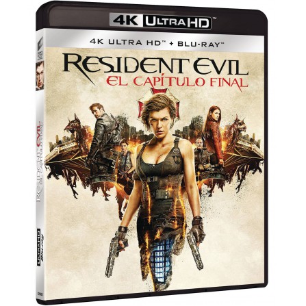 Resident evil 6: el capítulo final (4k uhd + blu-ray)