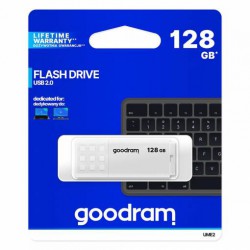 Pendrive USB 2.0 Goodram 128GB UME2 Blanco