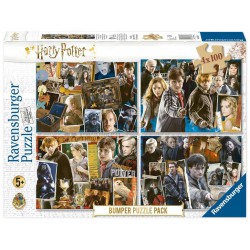 Harry Potter Puzzle 4x100 Piezas