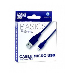 Cable Micro USB to USB Blue FR-TEC - PS4