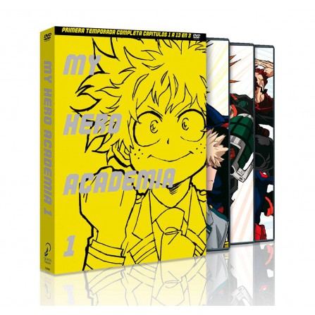 My hero academia Temporada 1 (ep.1-13) - DVD