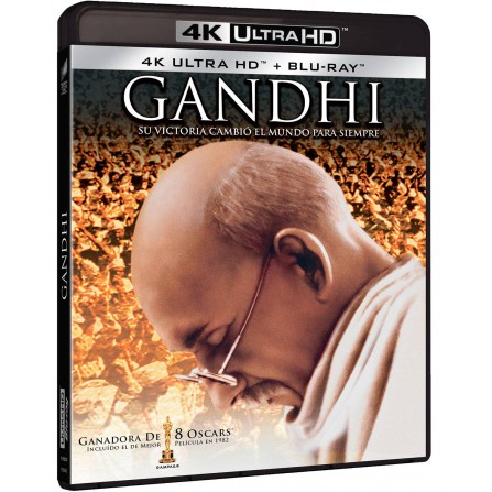Gandhi (4k uhd + blu-ray)