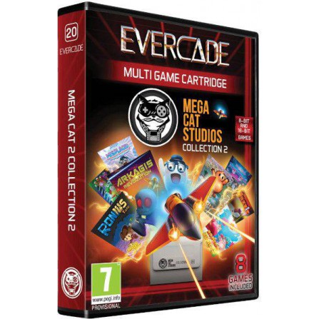 Cartucho Evercade Mega Cat 2 - RET