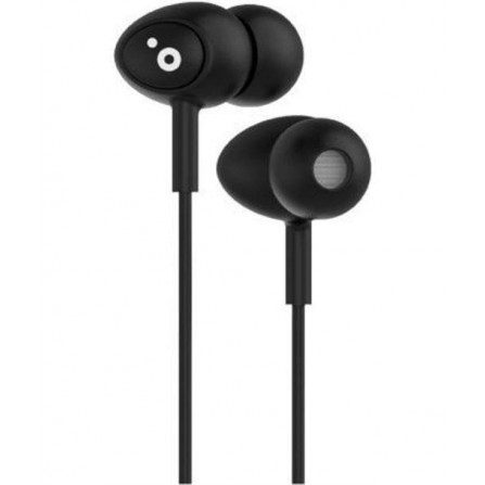 Auricular con micrófono Sunstech POPSBK Negro