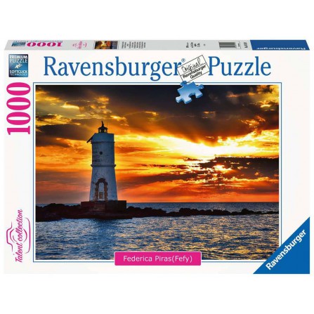 Faro isla sant antioco puzzle 1000 pz